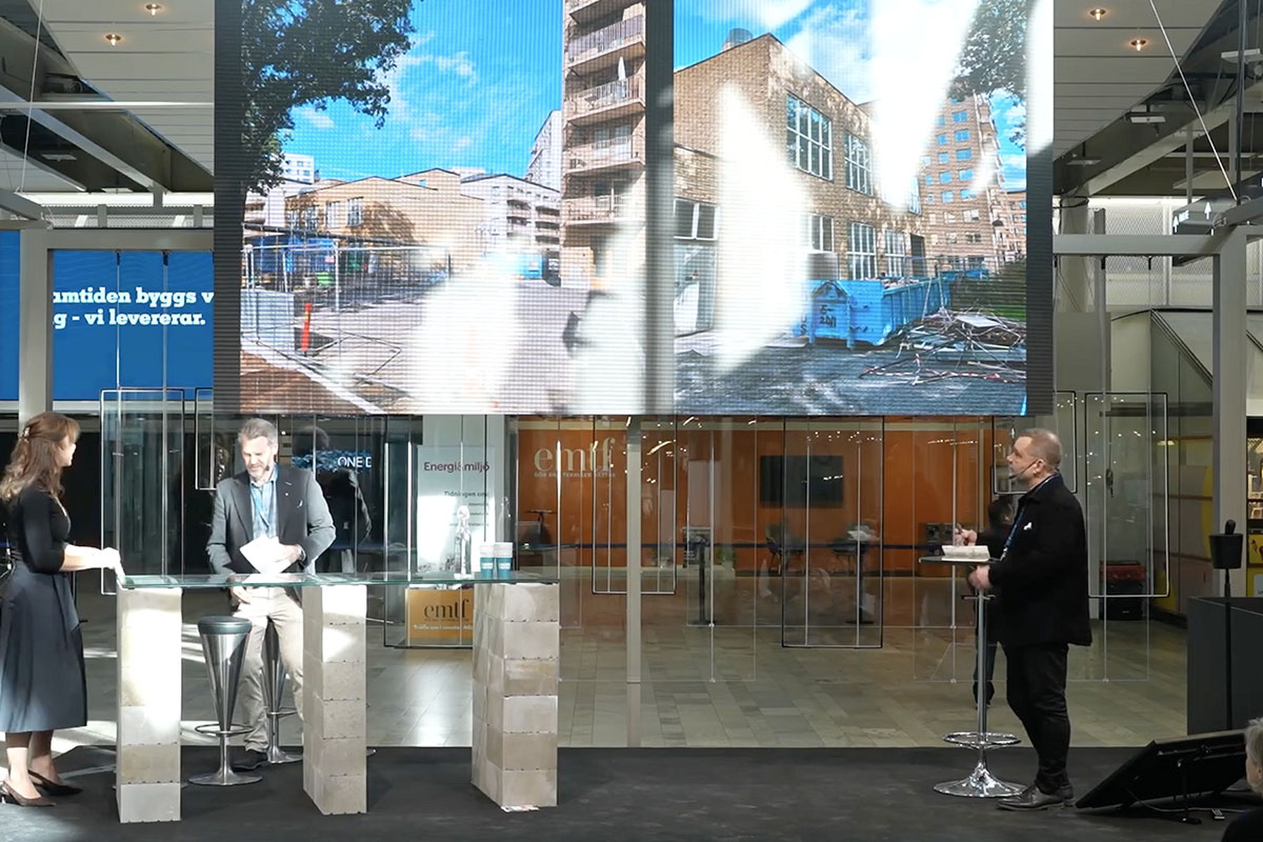 ”Årets heta byggprojekt” Vd Li Pamp på Nordbygg